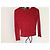 Autre Marque Top de elastano y velour de algodón,  , Cristian lacroix Roja - vista 4