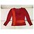 Autre Marque Top de elastano y velour de algodón,  , Cristian lacroix Roja - vista 7