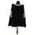Mads Norgaard Knitwear Black White Nylon Rayon  ref.491356
