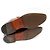 Hermès SCARPE HERMES STIVALI STAFFE 44 SCARPE STIVALI IN PELLE MARRONE - vista 3