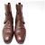Hermès SCARPE HERMES STIVALI STAFFE 44 SCARPE STIVALI IN PELLE MARRONE - vista 5