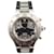 Relógio Cartier 2424 devo 21  quartzo ct 38 MM CRONÓGRAFO DE AÇO + CAIXA DE RELÓGIO Prata  ref.491449