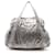 [Usato] Chanel CHANEL Unlimited Borsa a tracolla Tote Bag Tela rivestita Argento Nero Argento Metallo Raccordi  ref.491580