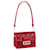 Louis Vuitton LV Dauphine mini bolsa vermelha Vermelho Couro  ref.491926