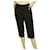 Calções bermudas de lã preta Michael Kors calças cortadas tamanho EUA 4 Preto  ref.491946