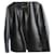 Autre Marque Cropped Light Jacket Black Leather  ref.492167
