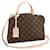 Louis Vuitton LV Petit Palais tote bag Brown Leather  ref.492200