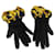 Hermès gloves in suede and silk (XS-S) Black Deerskin  ref.492234
