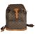 Louis Vuitton Montsouris-Rucksack Braun