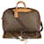 Bolsa de viagem Louis Vuitton Alize com alça de ombro Marrom Lona  ref.492326
