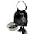 Prada shoulder bag in black mink Fur  ref.492401