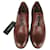 Dolce & Gabbana Richelieu chaussure Cuir Marron Bordeaux  ref.492446
