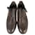 Dolce & Gabbana scarpe Derby Brogue Marrone Pelle  ref.492447