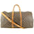 Louis Vuitton Monogram Keepall Bandouliere 55 Duffle Bag with Strap Leather  ref.492504