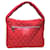 [Used] CHANEL Chanel Coco Cocoon Small Tote Bag Red Leather  ref.492610