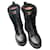 Elisabetta Franchi Ankle Boots Black Leather  ref.493384