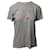 Bella Freud Printed Horse Shoe T-shirt in Grey Cotton  ref.493650