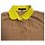 Camicia Buttondown Gucci in Seta Marrone - vista 3