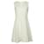 Tory Burch Chevron Mesh Dress in White Nylon Polyamide  ref.493903
