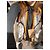 Top in seta Burberry Nero Arancione Multicolore - vista 8