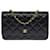 Superb Chanel Wallet On Chain Bag (WOC) In black quilted caviar leather, garniture en métal doré  ref.494083