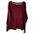 Vince Camuto Knitwear Dark red Cotton Polyester Acrylic  ref.494270