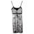 Autre Marque Angelo Marani fantasy silk slip dress size 44. Grey  ref.494279