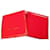 Cartier sciarpe Rosso Seta  ref.494337