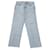 Autre Marque Grlfrnd Helena Frayed High Rise Jeans in Blue Denim Light blue  ref.494346