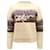 Isabel Marant Etoile Elsey Fair Isle sweater in White Wool Cream  ref.494391