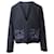 Blazer Chloé in seta nera con dettaglio tasca e paillettes Nero  ref.494418