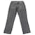 Frame Denim Frame Le Nouveau Straight Crop Jeans aus schwarzem Denim John  ref.494421