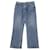 Autre Marque Jeans Agolde Riley High Rise Straight Crop em Denim Azul Algodão  ref.494441
