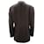 Giorgio Armani Einreihige Jacke aus schwarzer Wolle  ref.494469