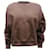 Autre Marque Frankie Shop Vanessa Sweatshirt em jersey de algodão castanho Marrom  ref.494527