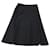 Theory Panel Skirt in Black Wool  ref.494532