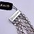 Givenchy Mehrreihiges Armband aus silbernem Metall mit Kristallen - view 2