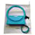 Le Sac Rond Jacquemus Turquoise Leather  ref.494800