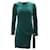 Reformation Crew Neck Mini Dress in Green Viscose Cellulose fibre  ref.494853