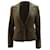 Burberry Tailored Blazer in Green Wool  ref.494862