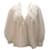 Autre Marque The Great Blusa com botões e babados em algodão branco  ref.494968