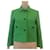 S/S Kurze grüne Dior-Jacke 2022 #DIOV34BEIM Wolle  ref.495583