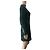 Balmain pour H&M Robe Balmain x H&M verte - vue 4