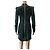 Balmain pour H&M Robe Balmain x H&M verte - vue 5