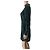 Balmain pour H&M Robe Balmain x H&M verte - vue 6