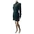 Balmain pour H&M Robe Balmain x H&M verte - vue 7