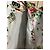 Autre Marque Coolcat Biker-Blazer mit Blumenmuster Weiß Mehrfarben - Ansicht 7