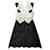 Sandro Lace dress White Polyester  ref.495864