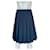 Prada tennis skirt Black Blue Navy blue Cotton  ref.495873