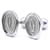 [Used] [Cartier / Cartier] wax seal motif cufflinks lined C 2C sterling silver Ag925  ref.495932